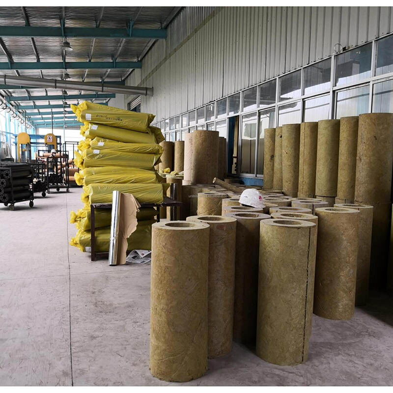 High-Density Rock Wool Pipe, DN250, THK 100 mm, 1000 mm Long